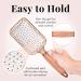Paddle Brush for Detangling & Styling - Professional Large Hairbrush for All Hair Types - Rose Gold Black by Lily England - Buy Online on SooperMarket.com