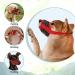 Shop Wllhyf Soft Nylon Dog Muzzle | Breathable & Comfortable Biting Chew Prevention | Adjustable Muzzle for Small Dogs (Red M) - Buy Online on SooperMarket.com