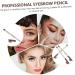 Mikinona 12pcs Eyebrow Pencil with Brush Eyebrow Pen Easy Coloring Brow Pencil Cosmetic Pencils Wood - Buy Online on SooperMarket.com