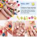 Kalolary 600PCs Children False Nails | Glue-On Artificial Fingernails | Natural Acrylic Nail Tips | Full Cover Short Fake Nails | Perfect Gift for Girls - Buy Online on SooperMarket.com