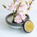 Wazakura Minoyaki Series Japanese Ikebana Essential Tool Kit - White & Blue Kenzan + Brass Kenzan - Floral Arranging Set - Buy Online on SooperMarket.com