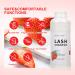 Eyelash Extension Shampoo 600ml | Paraben & Sulfate Free Foaming Cleaner for Extensions & Natural Lashes | Professional & Self-Use | Caomei Strawberry - Buy Online on SooperMarket.com
