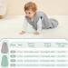 Looxii 1.5TOG Cotton Baby Sleeping Bag | Soft Newborn Sleepsack for Boys and Girls 12-18 Months | Grey & Green - Buy Online on SooperMarket.com