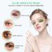 Asybo Aloe Vera Eye Mask - 60 PCs for Dark Circles Puffiness & Fine Lines | Anti-Aging Moisturizing Treatment - Buy Online on SooperMarket.com