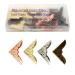 CATOSUM JSM 80-PCS Metal Book Corners  Corner Protector  Iron Decorative for Scrapbook Photo Album Diary Cover Menus Folder(Gold  Silver  Rose Gold  Antique Bronze)