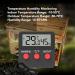 Mini Digital Thermometer Hygrometer with 2 Probes - Accurate Temperature & Humidity Meter for Incubator Reptile & Plant Terrarium - International Shipping Available - Buy Online on SooperMarket.com