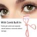 YADESQEF Eyelash Curler with Built-in Comb - Detachable, Durable Carbon Steel Body | Tightens Lashes in Seconds - Buy Online on SooperMarket.com
