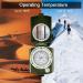 euBSWA Professional Outdoor Military March Compass - Waterproof & Shockproof Pocket Compass for Hunting Hiking and Camping - Buy Online on SooperMarket.com