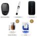 FORA 6 Connect Blood Glucose Set: Meter, 50 Test Strips, 50 Lancets, Lancing Device, Carry Case - Accurate Diabetes Blood Sugar Measurement - Buy Online on SooperMarket.com
