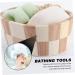 6-Piece Bathroom Set | Scrubbing Balls & Bathing Tools | Shower Supplies for Ultimate Clean - Buy Online on SooperMarket.com