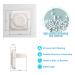 45-Pack Outlet Covers Baby Proofing Socket Protectors with Improved Double Structure Design&Handle Safety Plug Covers for Electrical Outlets to Prevent Toddlers Child Pets from Electrical Hazard white 45pcs - Buy Online on SooperMarket.com