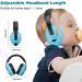 ProCase Baby Ear Protection (Aged 0-3 Years)  Noice Cancelling Headphone for Newborn Toddler Infant  Sound Proof Hearing Protection Earmuffs for Sleep Airplane Travel -Blue - Buy Online on SooperMarket.com