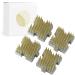 Wazakura 4PCS Interlocking Mini Ikebana Kenzan Flower Frog  Made in Japan  Japanese Floral Arranging Pin Holder - 1.25(32mm) x1.18(30mm) Brass  4PCS 1.25(32mm)x1.18(30mm) Brass 4pcs