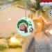 YYHHAOFA Sunflower Seeds Watermelon Seeds Prints Christmas Ceramic Round Pendant Decoration - Festive Hanging Ornament for Stores and Homes -2.9 in - Buy Online on SooperMarket.com