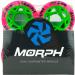 Reckless Radar Morph Roller Skate Wheels - 4 Pack 38mm x 59mm Dual-Hardness Magenta/Orange - Buy Online on SooperMarket.com