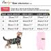 Ranphy Cat Recovery Suit for Abdominal Wounds or Skin Diseases Soft Cotton Surgical Recovery Shirt Breathable E-Collar Alternative After Surgery Home Indoor Anti Licking Clothes Pink M M(Chest:34cm Back:25cm Neck:24cm) pink - Buy Online on SooperMarket.com