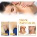 Ginger Essential Massage Oil 10ml - Natural Lymphatic Drainage & Deep Tissue Care - Buy Online on SooperMarket.com