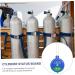 Gatuida Cable Rods 3pcs Signage Emblems Labels Oxygen Cylinder Status Card Oxygen Cylinder Status Board Oxygen Tank - Buy Online on SooperMarket.com