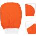 Beavorty 4pcs Bath Gloves and Sponge Set - Exfoliating Shower Accessories in Orange - Buy Online on SooperMarket.com