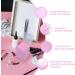 Beaupretty 600pcs Glue Cleaning Pads - Cotton Fabric Wipes for Eyelash Extensions Makeup Removal & Manicure - Pink | International Shipping Available - Buy Online on SooperMarket.com