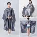 Waterproof Hair Cutting Cape with Hand Holes for Salon Clients - Gray - Buy Online on SooperMarket.com