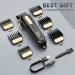 KNCANEO Hair Clippers for Men Professional -Cordless Beard Trimmer Rechargeable Waterproof Barber Clippers for Hair Cutting & Grooming Electric Shaver Gift for Men - Buy Online on SooperMarket.com