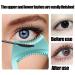 SHANPIN Silicone Winged Eyeliner Stencil and Mascara Guard - Mermaid Design | Reusable Cosmetic Tool for Perfect Eye Makeup - Buy Online on SooperMarket.com