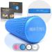 High Pulse Fascia Roll - Pilates Foam Roller with Fitness Band & Free Poster | 43 cm - Ideal for Muscle Strength & Fascia Massage - Buy Online on SooperMarket.com