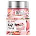 Blue Finger Lip Scrub, Lip Sleeping Mask, Lip Treatment,Peach Overnight Moisturizing Repairing Lips Mask, Sleeping Lip Balm, Peeling Lips, Lip Primer, Chapped Skin (Peach)