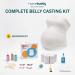HomeBuddy Belly Cast Kit - DIY Pregnancy Casting for Expecting Moms | Unique Keepsake Gift with Decorating and Painting Kit - Buy Online on SooperMarket.com