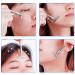 Eye Cream Scoop Stick - T Shape Zinc Alloy Applicator & Massager for Facial Anti-Aging Silver - Buy Online on SooperMarket.com