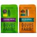 Doves Farm Organic Bread Flour Selection Pack - 1 x Organic Strong White Bread Flour 1.5kg & 1 x Organic Strong Wholemeal Bread Flour 1.5kg | by Alpine Heights