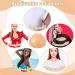 Bunnycool Triangle Silicone Breast Prosthesis 300g - 2 Pack Nude | Ideal for 80C 85B 90A Cups | International Shipping - Buy Online on SooperMarket.com