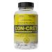 CON-CRET Creatine HCl Capsules | Muscle Cognitive Cellular Energy Support | No Bloating or Cramps | Strength & Endurance | Creatine Pills (72 Count)