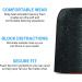 Comply Professional Series Memory Foam Tips - Large Size (3 Pairs) for Shure Earbuds - Buy Online on SooperMarket.com