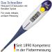 Domotherm Rapid 10s - Fast & Accurate Fever Thermometer for Quick Body Temperature Measurement (10 Seconds) - International Shipping Available - Buy Online on SooperMarket.com