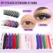 Uranian Colored Lashes Clusters - 280pcs DIY Eyelash Extensions 14mm & 16mm D Curl for Dramatic Looks - Ship Worldwide - Buy Online on SooperMarket.com