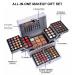 UNIFULL 132 Color All-In-One Professional Makeup Kit for Women - Full Set with Eyeshadow, Lipstick, Concealer, Lip Gloss, Eyeliner, Mascara, Makeup Brushes - Perfect Gift for Women & Girls (006N2-Silver) - Buy Online on SooperMarket.com