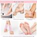 Sibba 4 Pairs Moisturizing Gel Heel Socks Cracked Heel Gel Lined Infused Toeless Spa Socks for Women Soft Cotton Silicone Ventilate Heel Sleeves Open Toe Foot Care Treatment Overnight (Multicolor) 4 Pairs Black+Pink+Gray+Green 4.0 - Buy Online on SooperMarket.com