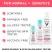 Vichy Puret Thermale One Step Micellar Water 13.52 Fl. Oz - Alcohol Free Makeup Remover & Toner with Vitamin B5 for Sensitive Skin - Buy Online on SooperMarket.com