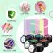 Saviland Glitter Gel Nail Polish Set - 6 Color Big Glitter Kit for Professional Manicure at Home - Buy Online on SooperMarket.com