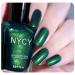Glitter Nail Polish Emerald Green Nail Polish Nail Varnish - 10ML Quick Dry Breathable Long Lasting Dark Green Nail Polish - Oil Based Formula Non-toxic No UV Needed DIY Nail Art Manicure for Women