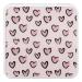 Biitfuu Contact Lens Case Contact Lens Case Portable Love Series Plastic Cartoon for Office (Black Side Love)