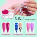 Saviland Gel Paint Kit - 36 Colors Rainbow Candy Gel Nail Polish Set with 15 Nail Brushes - Buy Online on SooperMarket.com