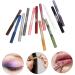 Baluue 12pcs Pearlescent Eyeshadow Pencil Waterproof Gel Eyeliner Natural Look Eyes Liner Eye Glitter Wood 12.5X0.5cm Assorted Color - Buy Online on SooperMarket.com