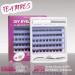 Individual Cluster Lashes Kit - 5 Style C CC D Curl 10-14mm Russian Eyelash Extensions with Clear Glue - 45 Clusters for DIY False Eyelashes - Reusable & Natural Look - Buy Online on SooperMarket.com