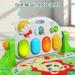 CUTE STONE Baby Gym Play Mat with Kick and Play Piano - Musical Activity Center for Infants and Toddlers - Buy Online on SooperMarket.com