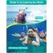 Seovediary Snorkel Set for Adults | Anti-Fog Panoramic Swim Mask & Dry Top Snorkel Kit | Green & Transparent | Perfect for Snorkeling & Scuba Diving - Buy Online on SooperMarket.com