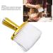 Neck Face Duster Brush Yellow Neck Duster with Electroplated Handle for Hair Cutting Skin Friendly Soft Bristles Brush for Removing Loose Hair Barber Cleaning Brush for Salon Home - Buy Online on SooperMarket.com