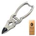 Toenail Clippers for Thick Ingrown Toenails - Heavy Duty Surgical Grade Stainless Steel Fingernails Clipper Cutter Trimmer Nail Cutters for Men Seniors Adults Podiatrist Chiropodist Tool Krisp Beauty